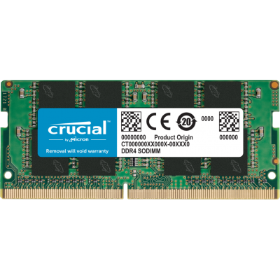 Memoria SO-DIMM Crucial, 8GB, DDR4 2666 MHz, PC4-21300, CL19
