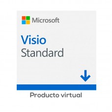 Licenciamiento Virtual (ESD) Microsoft Visio Standard 2019, 1 Licencia para una 1 PC.