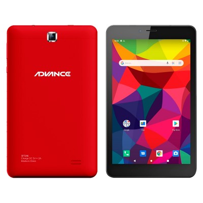 Tablet Advance Prime PR5860, 8" 1280x800, Android 10 Go, 3G, Dual SIM, 16GB, RAM 1GB, Red