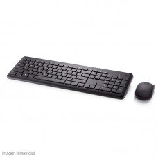 Kit de teclado y mouse inalámbrico Dell KM117, con receptor USB.