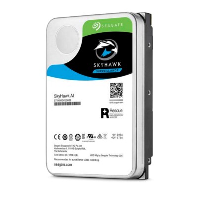 Disco duro Seagate Surveillance SkyHawk ST10000VE0008 10TB, SATA 6.0 Gb/s, 7200 RPM, 3.5"