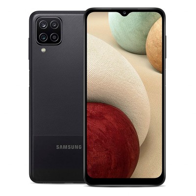 Smartphone Samsung Galaxy A12, 6.5", 720 x 1600, Android 10, LTE, Dual Sim, Desbloqueado, Negro