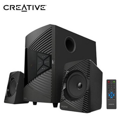 Parlante Creative E2500 2.1 BLACK, Bluetooth, Radio FM