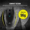 Mouse Gamer Corsair Katar Pro Wireless FPS/MOBA Slipstream, 10.000 DPI, color negro
