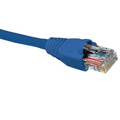Nexxt Cable De Interconexión Rj-45 (M) A Rj-45 (M) 90 Cm Utp Cat 5e Moldeado, Trenzado Azul