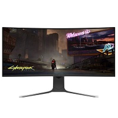 Dell Aw3420dw Curved Screen 34" 3440 X 1440 Usb Hdmi Black For Gaming
