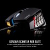Mouse Gamer Corsair MOBA/MMO SCIMITAR RGB ELITE, 18k dpi, 17 botones, Negro, USB