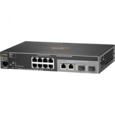 Conmutador Ethernet Aruba 8 Puertos Gestionable  2 Capa compatible  Modular Par trenzado, Fibra Óptica  1U Alto
