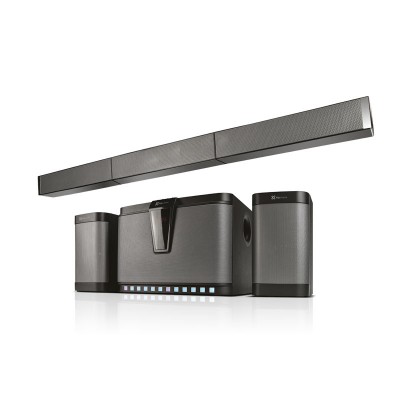 Klip Xtreme KSB-500 Sound bar Black & silver 5.1Ch. Optical