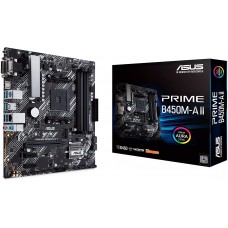 Motherboard Asus Prime B450M-A II , AM4, AMD B450, DDR4, SATA 6.0, USB 3.2.