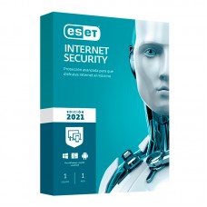 Software Eset Internet Security, Edición 2021, 1 PC