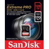 Memoria Sandisk Extreme Pro SDHC 128Gb Cl10,U3 170Mb/S - 90Mb/S