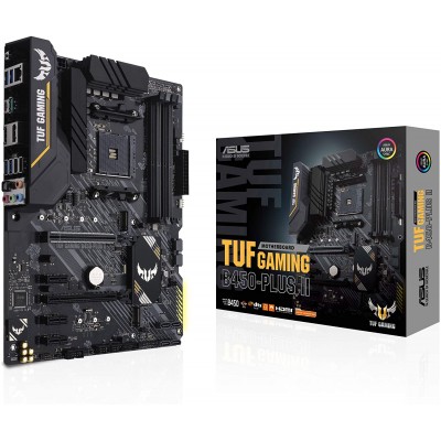 Motherboard  Asus -Amd Tuf Gaming-b450-plus Ii 4 Ddr4 128 Gb 2666 Mhz Hdmi Atx