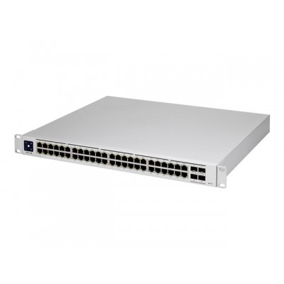 Ubiquiti UniFi Switch USW-PRO 48-POE Conmutador Gestionado 48 x 10/100/1000 (40 PoE+, 8 PoE++) + 4 x 10Gb Ethernet SFP+