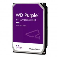Disco duro Western Digital WD Purple, 14 TB, SATA 6.0 Gb/s, 512 MB Cache, 7200 RPM, 3.5".