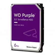 Disco duro Western Digital WD Purple, 6TB, SATA 6.0 Gb/s, 256 MB Cache, 3.5".