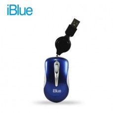 Mouse Iblue Micro Retractil XMK-977 Blue