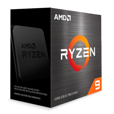 Procesador AMD Ryzen 9 5900X, 3.70GHz, 64MB L3, 12 Core, AM4, 7nm, 105W.