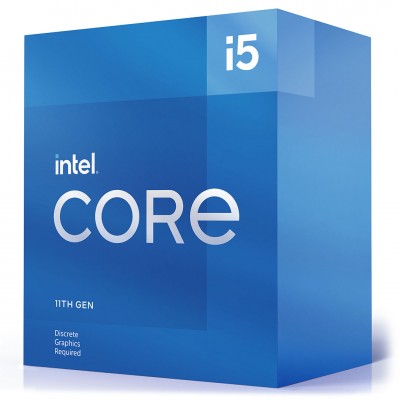 Procesador Intel Core i5-11400F, 4.40 GHz, 12 MB Caché L3, FCLGA1200, 65W, 14 nm.