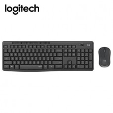 Teclado Logitech + Mouse Mk295 Wireless Usb Black