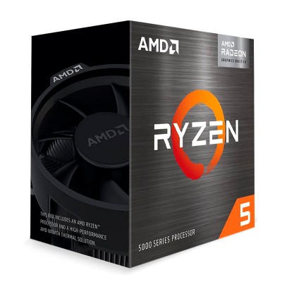 Procesador AMD Ryzen 5 5600G, 3.90 / 4.4GHz, 16MB L3, 6 Core, AM4, 7nm, 65W.