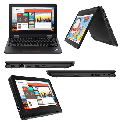 NB Lenovo ThinkPad Yoga 11e G5 11.6" HD IPS Touch,  Celeron N4120, 4GB, 128GB SSD