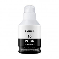 Botella de tinta Canon Pixma GI-10 PGBK, Negro.