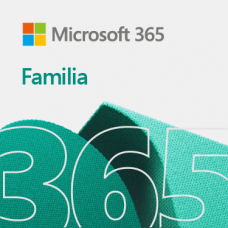 Microsoft 365 Familia, 32/64-bit, 6 Usuarios, 5 Dispositivos, 1 año, Windows/Mac/Android/iOS - ESD