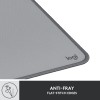 Pad Mouse Logitech Deskpad Anti-salpicaduras 300x700mm Light Grey