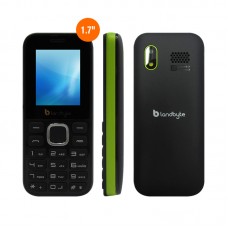 Teléfono celular básico LandByte LT1020, 1.77", 128x160, Dual SIM, Radio FM, Desbloqueado, Green