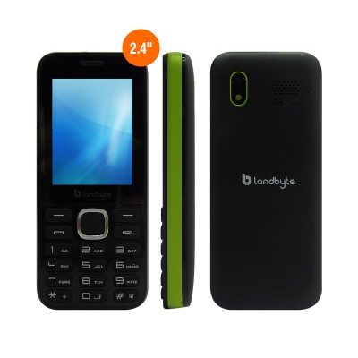 Teléfono celular básico LandByte LT1030, 2.4" 240x320, Dual SIM, Radio FM, Desbloqueado