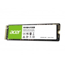 SSD Acer FA100 - M.2 - 512GB - PCI-E 3x4 2280, 3200MB/s