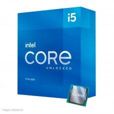 Procesador Intel Core i5-11600KF 3.90 / 4.90 GHz, 12 MB Caché L3, LGA1200, 125W, 14 nm.