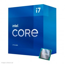 Procesador Intel Core i7-11700F 2.50 / 4.90 GHz, 16 MB Caché L3, LGA1200, 65W, 14nm