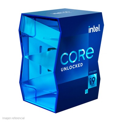 Procesador Intel Core i9-11900KF 3.50 / 5.30 GHz, 16 MB Caché L3, LGA1200, 125W, 14 nm. 8C / 16T