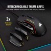 Mouse Gamer Corsair GLAIVE RGB PRO, 7 botones, 18000dpi, FPS, MOBA, USB