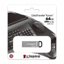 Memoria Flash USB Kingston DataTraveler KYSON, 64GB, USB 3.2