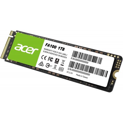 SSD Acer FA100 - M.2 - 256GB - PCI-E 3x4 2280, 1950MB/s