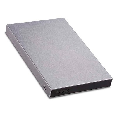 Enclosure de aluminio SSK HEV600, para HDD o SSD SATA 2.5" a USB 3.0