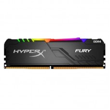 Memoria Kingston HyperX Fury RGB, 32GB, DDR4, 2666 MHz, PC4-21333, CL-16, 1.20V.