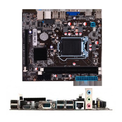 Motherboard AFOX IH61-MA5, Intel H61 LGA1155, DDR3, VGA, HDMI, USB 2.0, LAN, Audio x3