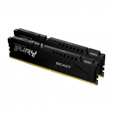 Memoria Kingston Fury Beast, Kit 32GB (2x16GB), DDR5 4800 MHz, PC5-38400, C38