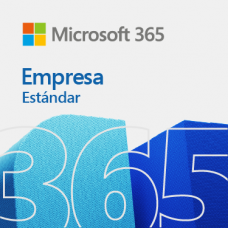 Microsoft 365 Empresa Estándar, 64-bit, 1 Usuario, 5 Dispositivos, 1 año, Windows/Mac - ESD