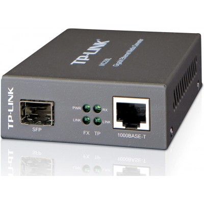 Convertidor Multimedia Tp-Link MC220L, Media Converter, multimodo / monomodo, Gigabit