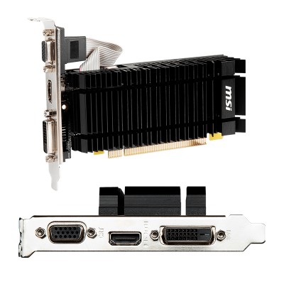 T. video MSI NVIDIA GeForce GT 730 Low Profile, 2GB DDR3 64-bit, PCIe 2.0