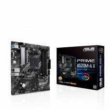Motherboard Asus Prime A520M-A II CSM, AM4, AMD A520, DDR4, HDMI / DP / VGA