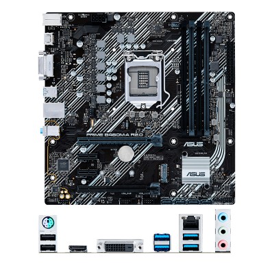 Motherboard ASUS PRIME B460M-A R2.0 LGA1200, DDR4, HDMI, DVI-D, USB 3.2