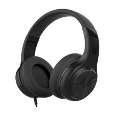 Auriculares On-Ear MOTOROLA Pulse 120 con Microfono, Plegables, Plug 3.5mm, Negro