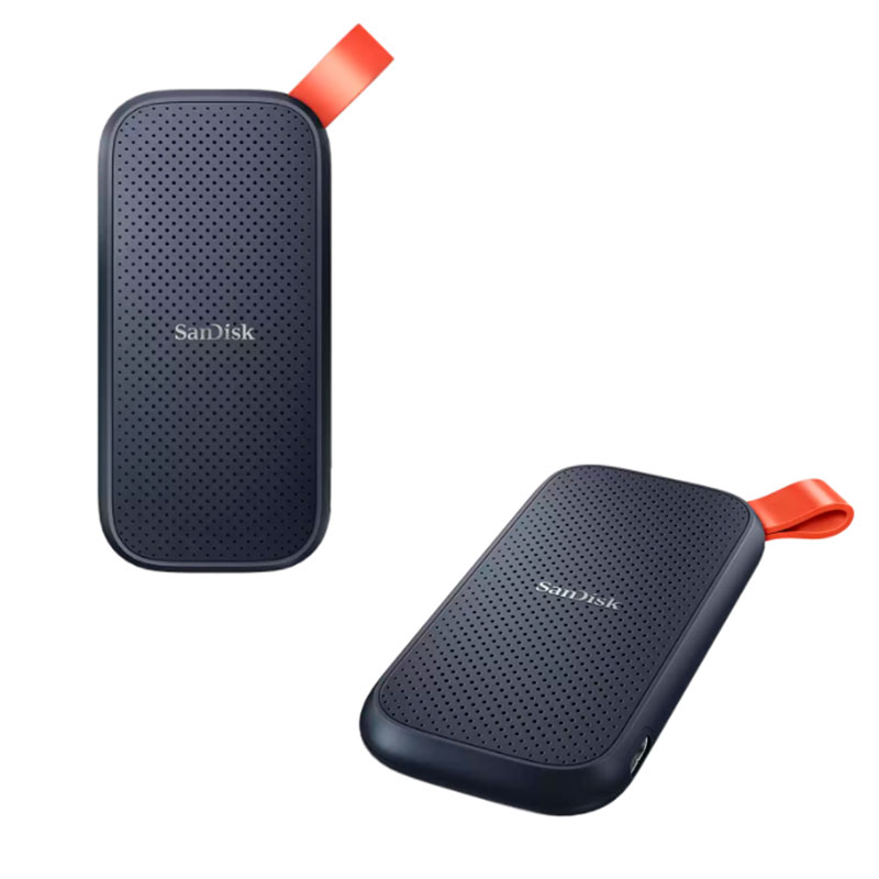 SanDisk SSD portátil de 1 TB - Hasta 520 MB/s, USB-C, USB 3.2 Gen 2 -  SDSSDE30-1T00-G25