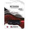 SSD Kingston KC3000, 2048GB, M.2 2280 PCIe Gen 4.0 NVMe